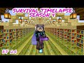 Librarian Hall! | Minecraft Survival Timelapse Season 4 Episode 24 | GD Venus