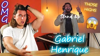 Gabriel Henrique - Stand Up (Cover) | Singer Reaction!