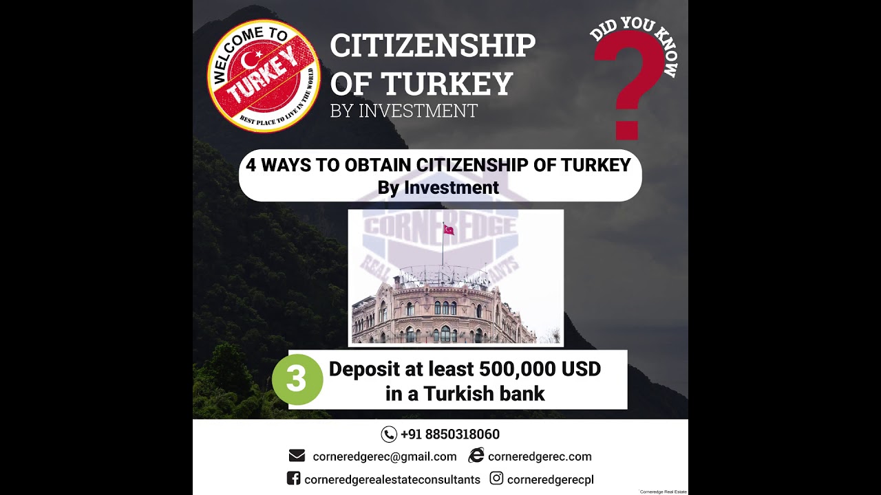 Benefits of Turkey Citizenship By Investment, Advantages of Turkey ...