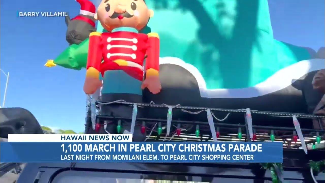 Hawaii News Now 2023 Pearl City Christmas Parade segment YouTube