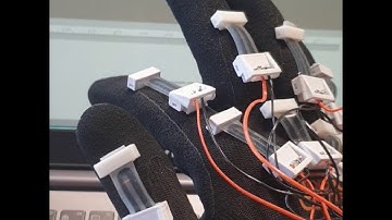 Arduino ESP32 data glove with Unity