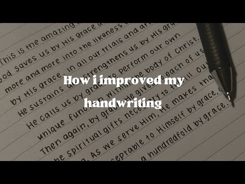 how i improved