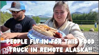 People fly in for this food truck in Remote Alaska