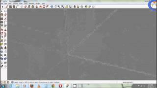 Google SketchUP - Work Precisely With Dimension And Protractor