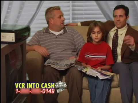 VCR into Cash?! Dumbest commercial ever!