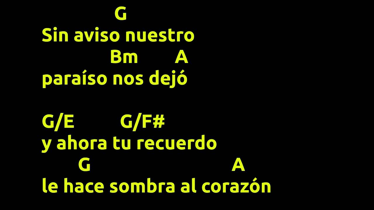 Jesse y Joy Dueles-Acordes para guitarra - YouTube