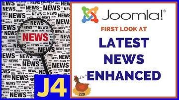 First Look at Latest News Enhanced for Joomla - 👀 WMW 229