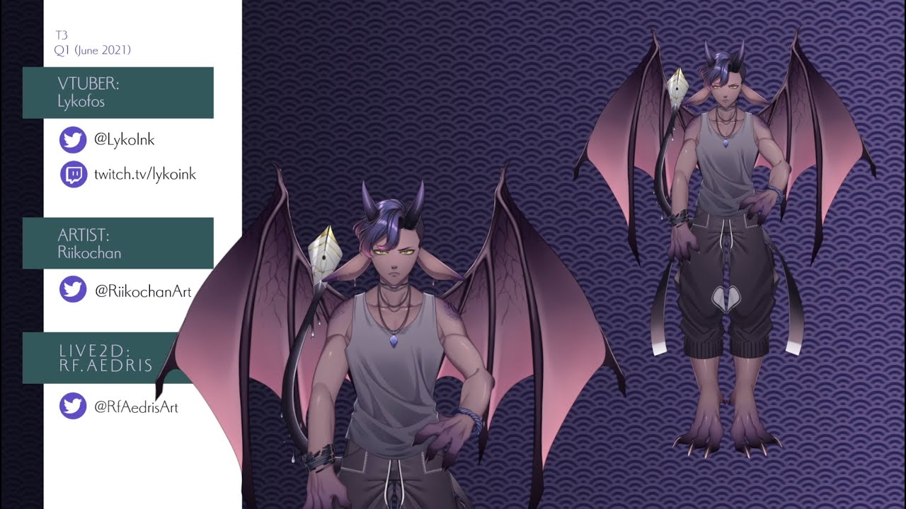 [Live2sDay] Vtuber: Lykofos