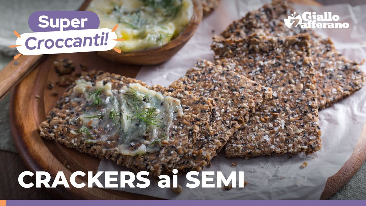 Суперпростые домашние крекеры из семечек 😋😍