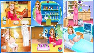 Mommy & newborn baby shower - Babysitter Game Android Gameplay screenshot 2