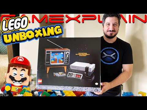 LEGO NES UNBOXING! (Over 2,600 Bricks!)