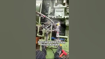 Automatic Vertical Hot Forging Machine for Ball Valve, Gate Valve, Stop Valve Etc. #hydraulicpress