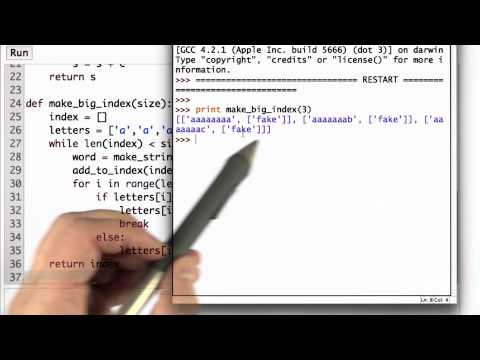 Make Big Index - CS101 - Udacity