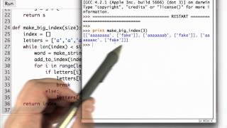 Make Big Index - CS101 - Udacity