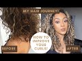 HOW TO GET YOUR CURLS BACK! | 4 Simple Tips to FIX DAMAGED CURLY HAIR | My Hair Journey!