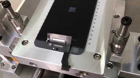 iPhone 6 LCD Separator Machine Separate the Touch Screen from the LCD video