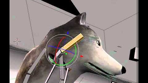 Wolf Rigged and Game-Ready - WIP 24 - Blender