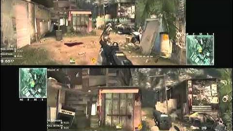MW3 Split-Screen Survival Village pt. 1