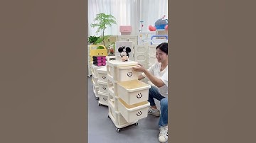 Tủ nhựa mini đựng đồ đa năng, tiết kiệm không gian nhà cửa ngăn nắp