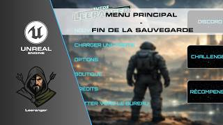 UE5 – Sauvegarde Multi-Slot : finalisation & sauvegarde depuis le menu pause (Blueprint)