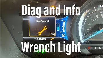 Ford Fusion Wrench Light Info, Reset