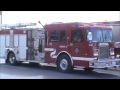 Brampton Fire Pumper &amp; Hazmat 204 Responding