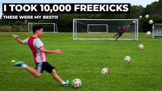 I took 10,000 freekicks and these were my best goals