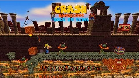 Crash Bandicoot - Back In Time Fan Game: Custom Level: Wild Animals By Kracken