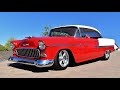 1955 Chevy Belair Pro-Tour 598 900HP Fuel Injected 4L80E AOD Art Morrison Chassis
