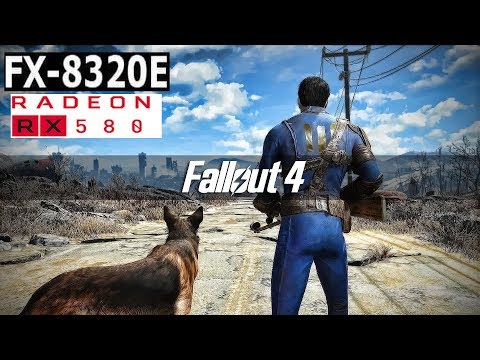 FX 8320e + RX 580+ 16Gb ОЗУ Fallout 4