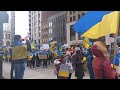 Protest to support Ukraine. Chicago. Протести на підтримку України, Чикаго, 6 березня