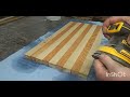 Making a cutting board #woodworking #diy #woodshop #woodwork #carpenter #construction #mellif