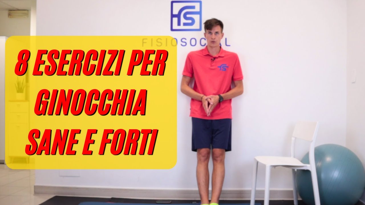 8 esercizi per rinforzare le ginocchia ⬆️ e diminuire il dolore ⬇️