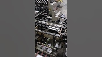 book binding paper folding machine 📚📖#bookbinding #trending #shorts