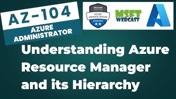 2. Understanding Azure Resource Manager and its Hierarchy
