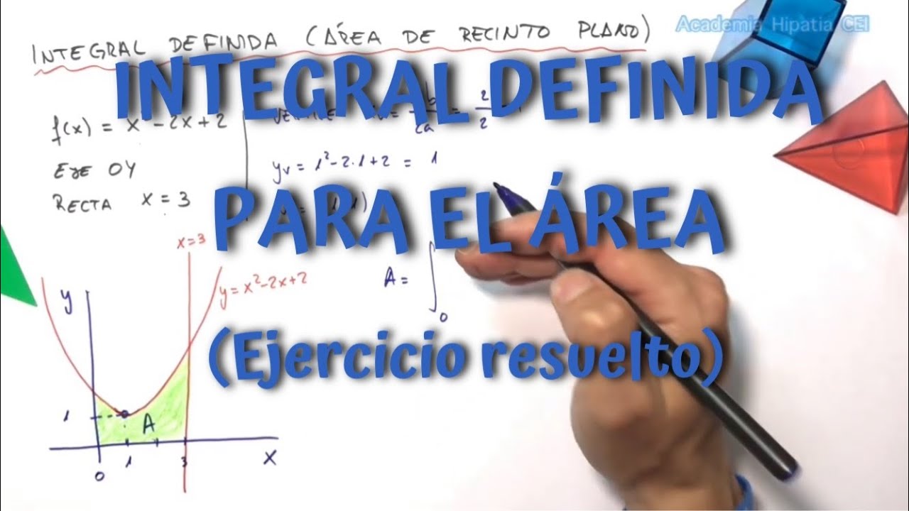 🧮 Como calcular el AREA de un RECINTO plano limitado por FUNCIONES