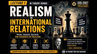 Lecture 1: Realism in International Relations | CSS-2027