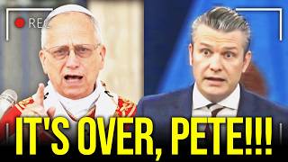 WATCH: Pope Leo CALLS OUT Pete Hegseth in SHOCK MOMENT