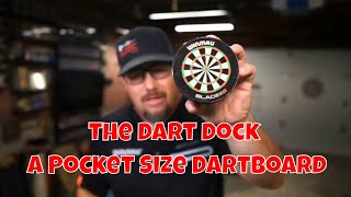 Winmau Dart Dock the Best Travel Dartboard.