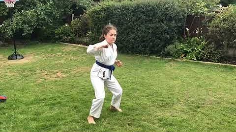 Tang Sou Dao, Tara performing Basic Form 2