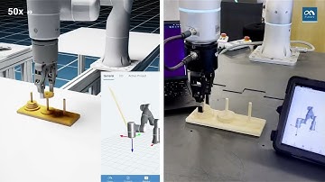 Rizon 4 Masters the Tower of Hanoi Game in Issac Sim with the Flexiv-Isaac Sim Bridge App