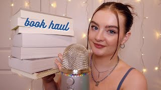 ASMR Summer Book Haul! (book tapping, page turning)