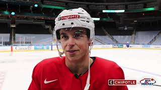 Full 2021 WJC | Tournament Time: Behind-the-Scenes w/ the U.S. National Junior Team presented by Chipotle News