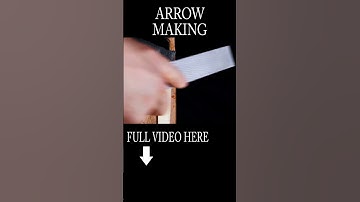 Making arrows fitting piles points  #longbows #archery #arrows