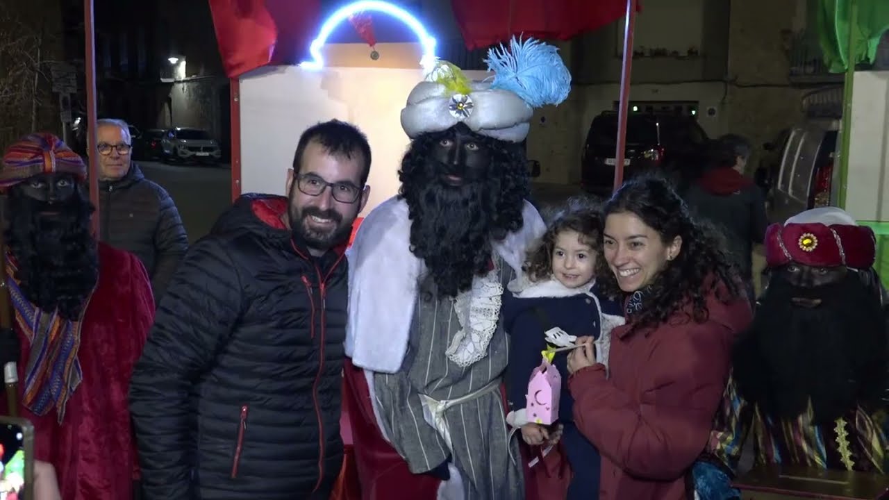 Rebuda dels Reis d'Orient a Borrassà 2025