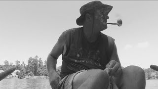 Old School Cane Fishing Pole and a No Cook Canoe Lunch