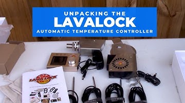 Unpacking the LavaLock 4 probe Automatic BBQ Controller and Basic Installation on Oklahoma Joe