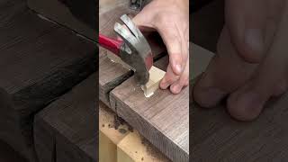 Inlaying a bow tie