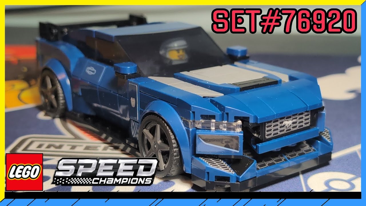 Lego Speed Champions 2025 Review: Ford Mustang Dark Horse 