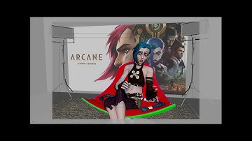 Jinx Interview (Audrey Arini) | Arcane AnimChallenge #agorastudio #Arcane #animchallenge